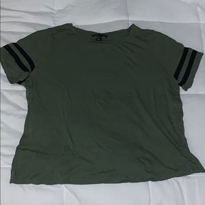 forever21 green tshirt